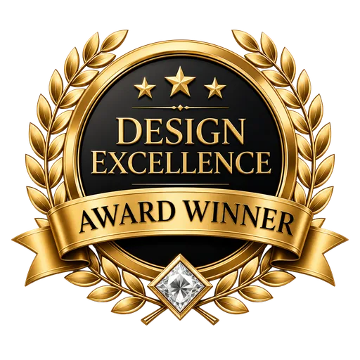 Design Excellence Award Winner badge