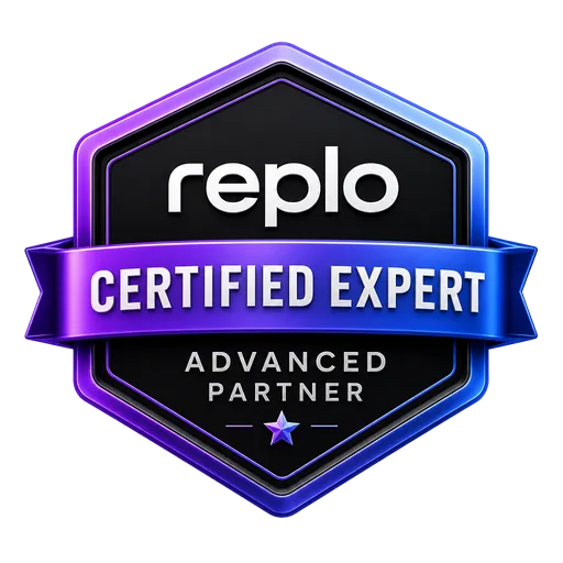 Replo Certified Expert advanced partner badge